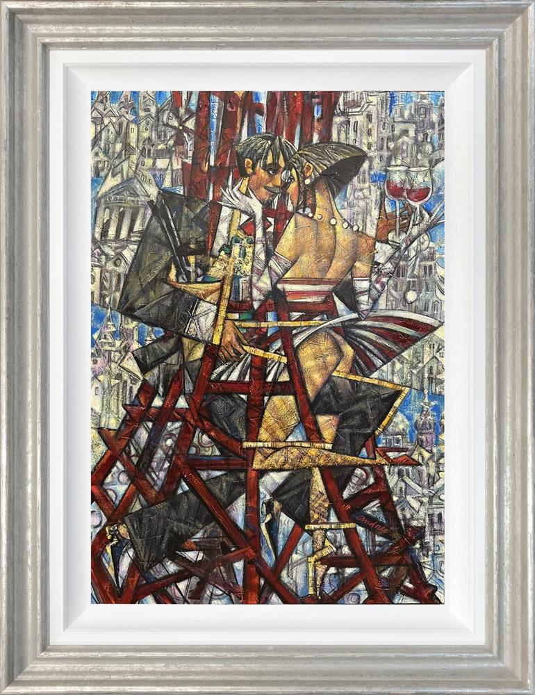 Andrei Protsouk - 'Tour De La Eiffel' - Framed Original Art
