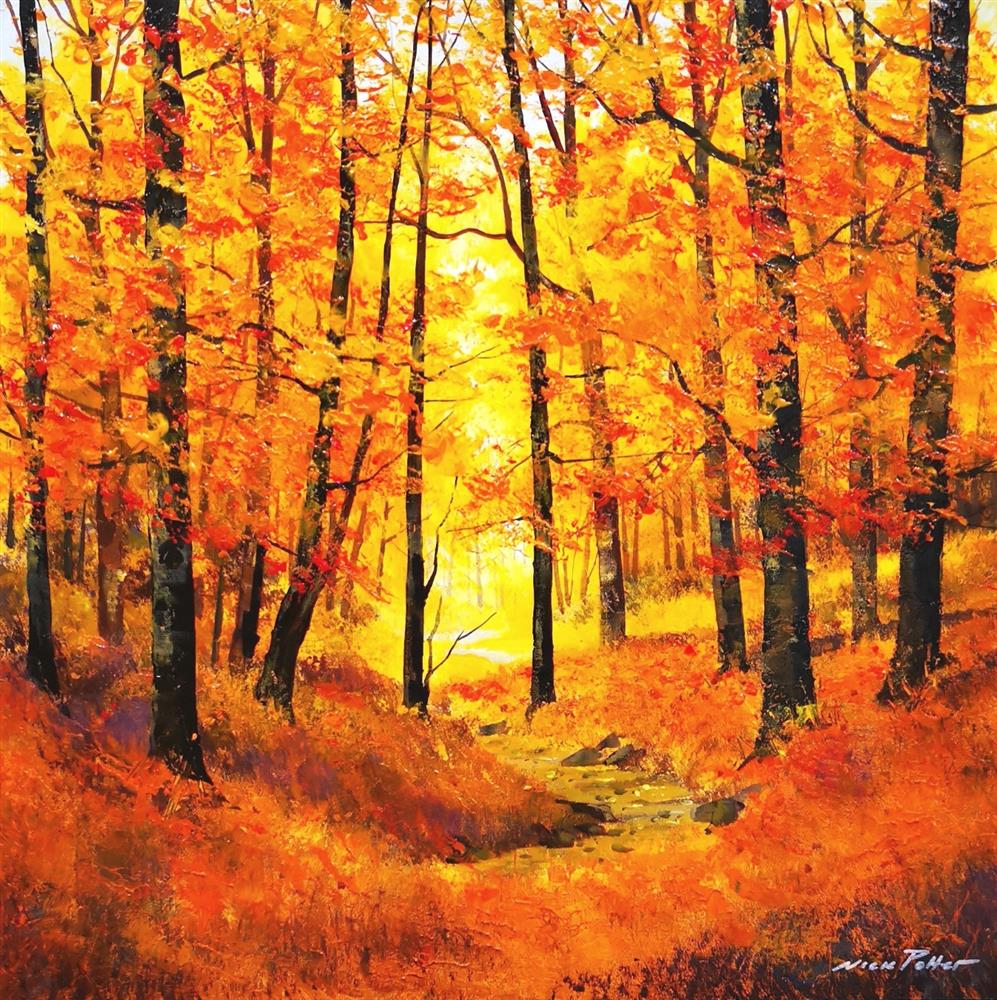 Nick Potter - 'Towards The Light' - Framed Original Artwork