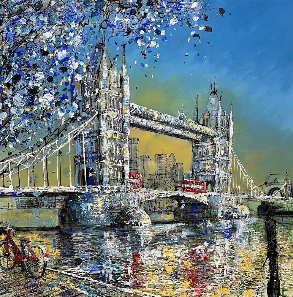 Nigel Cooke - 'Tower Crossing' - Framed Original Artwork