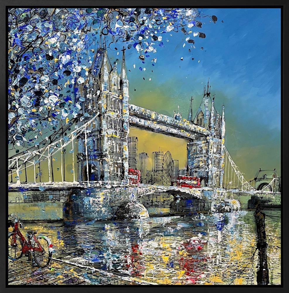 Nigel Cooke - 'Tower Crossing' - Framed Original Artwork