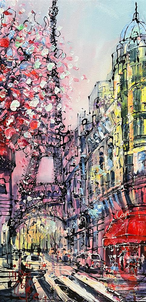 Nigel Cooke - 'Tower Glows' - Framed Original Artwork