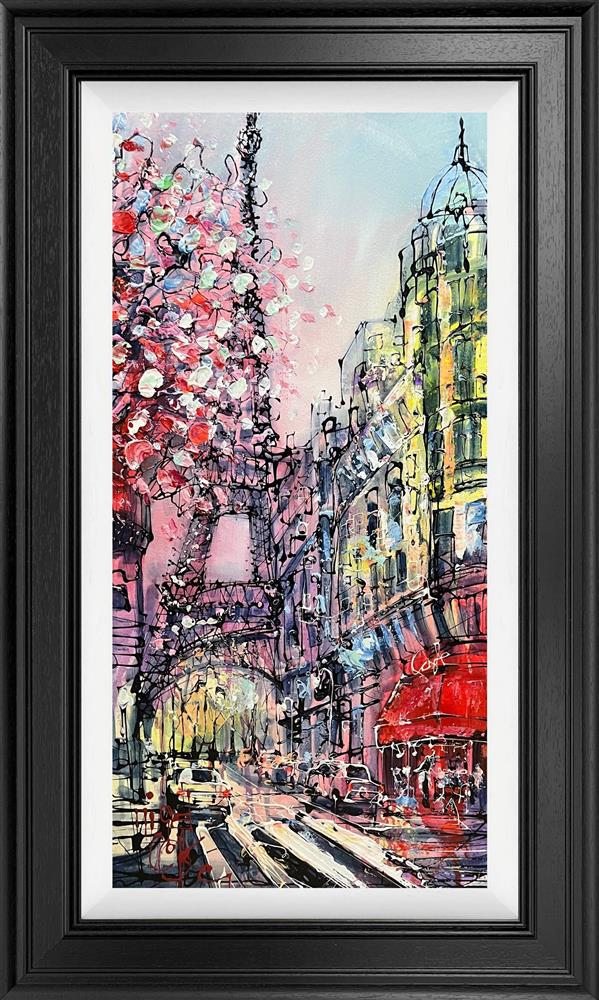 Nigel Cooke - 'Tower Glows' - Framed Original Artwork