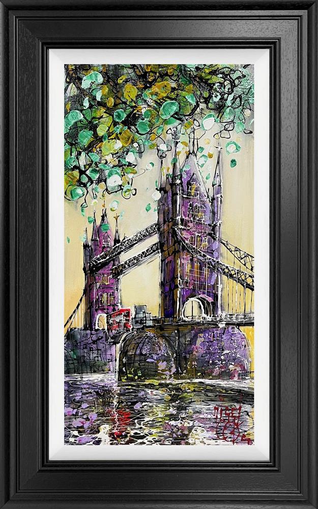 Nigel Cooke - 'The Towers Of London' - Framed Original Artwork
