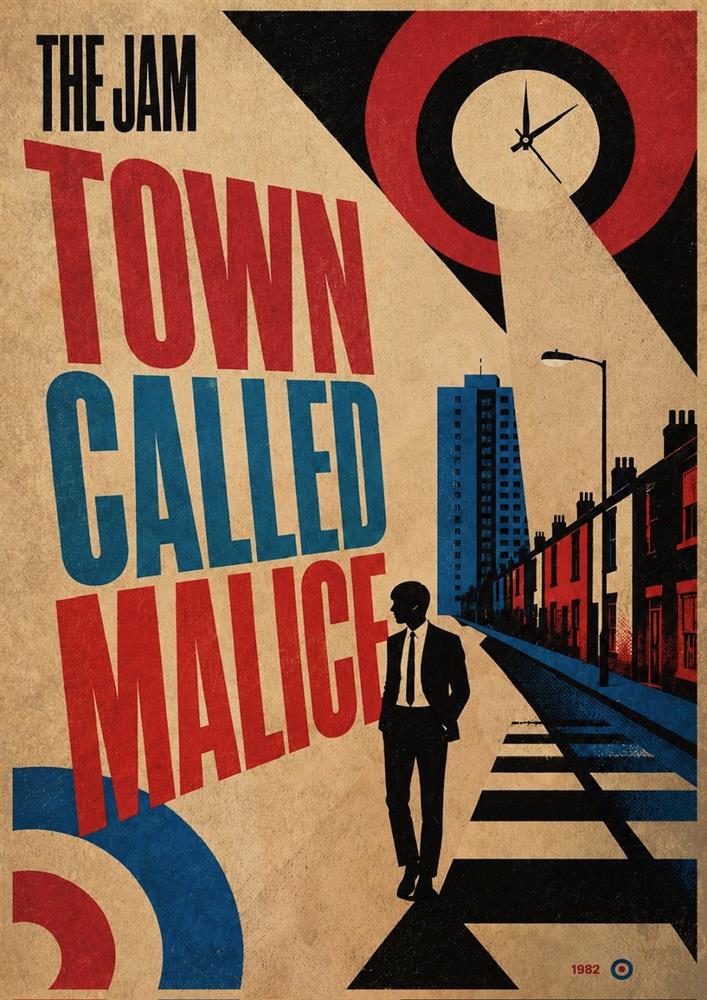 Linda Charles - 'Town Called Malice' - ReSouled- Framed Limited Edition