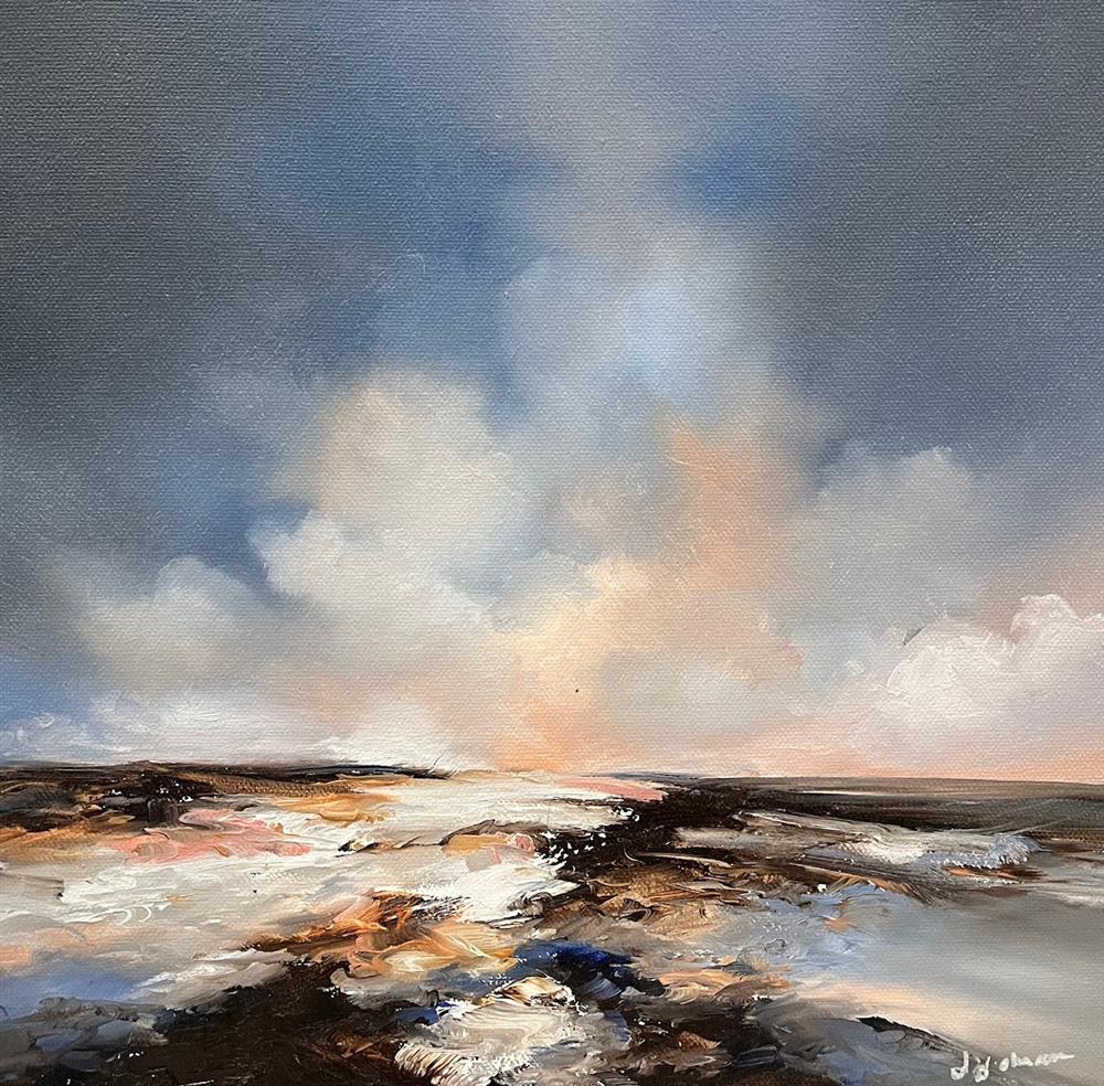 Alison Johnson - 'Tranquil Drift' - Framed Original Artwork