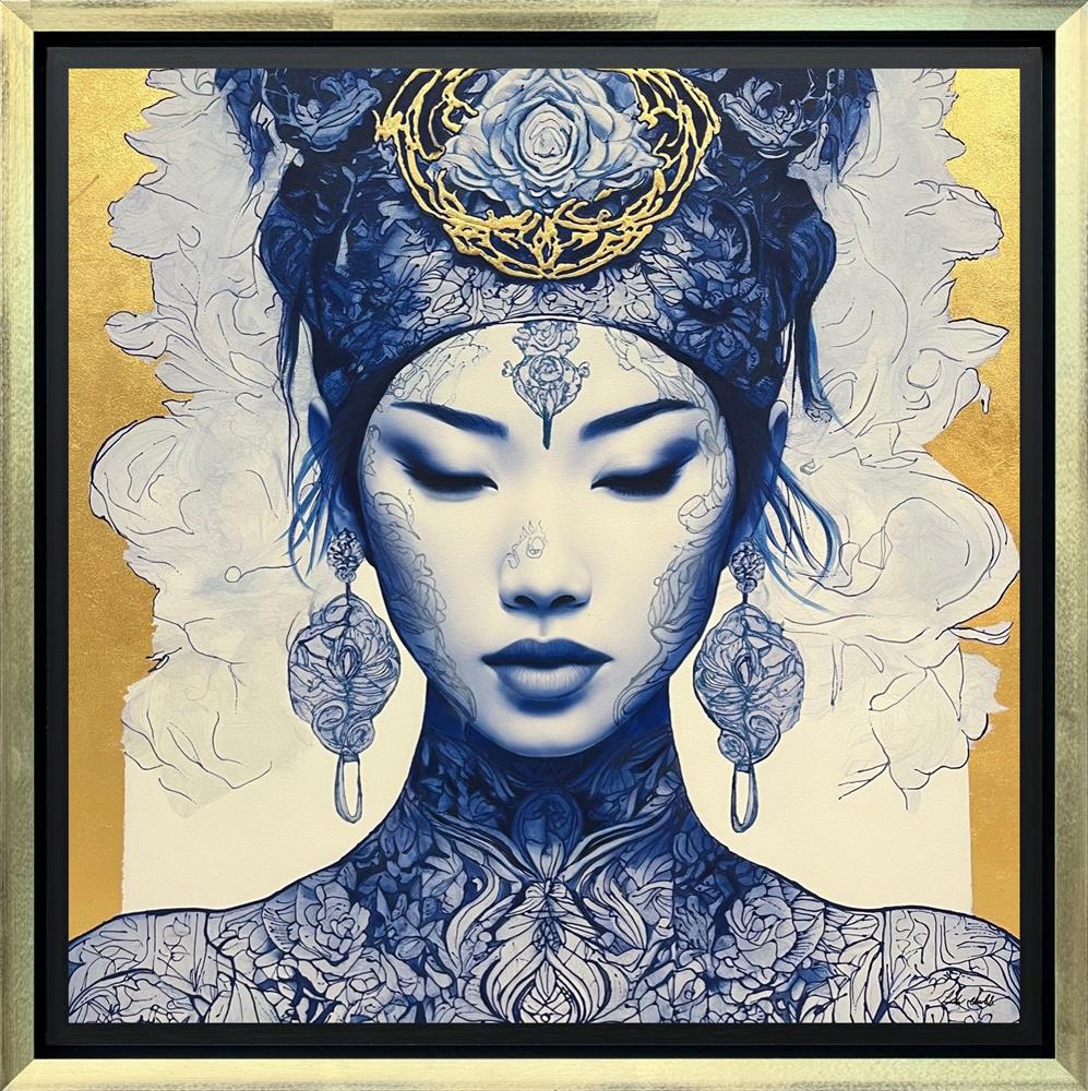 Linda Charles - 'Tranquility I' - Framed Original Artwork