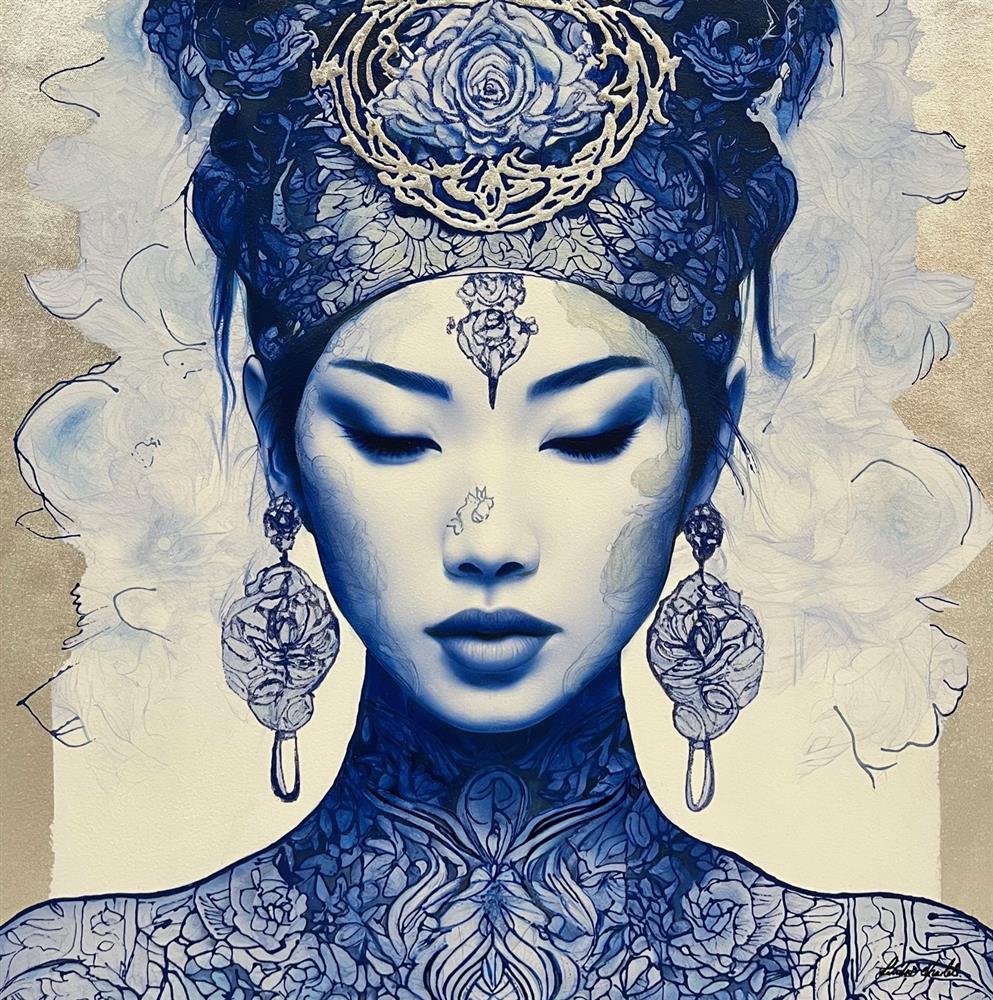 Linda Charles - 'Tranquility II' - Framed Original Artwork