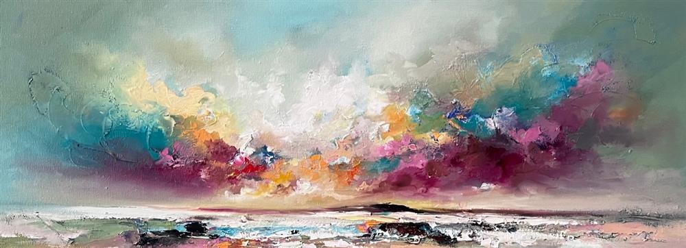 Anna Schofield - 'Travelling Light' - Framed Original Artwork