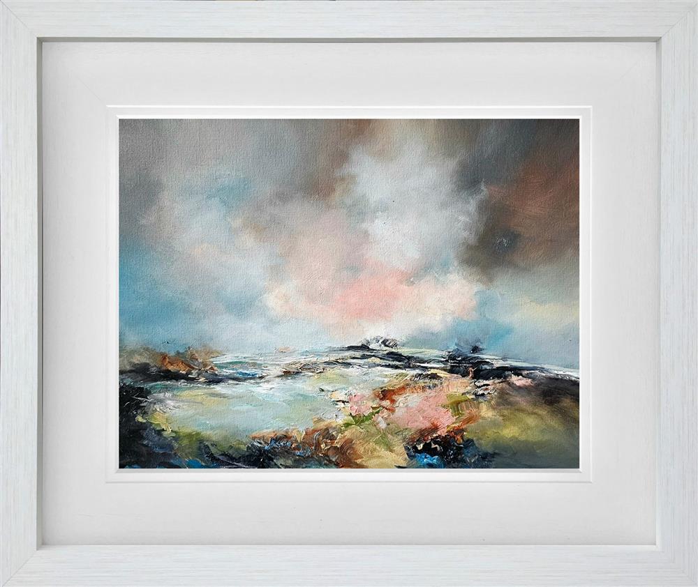 Alison Johnson - 'Travelling Lights' - Framed Original Artwork