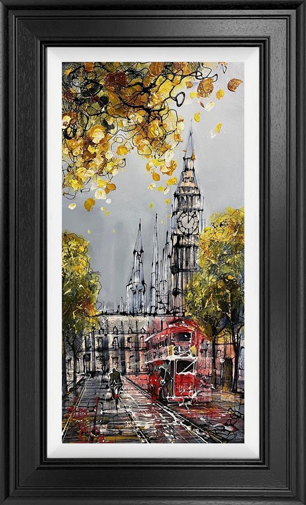 Nigel Cooke - 'Travelling Through London' - Framed Original Artwork