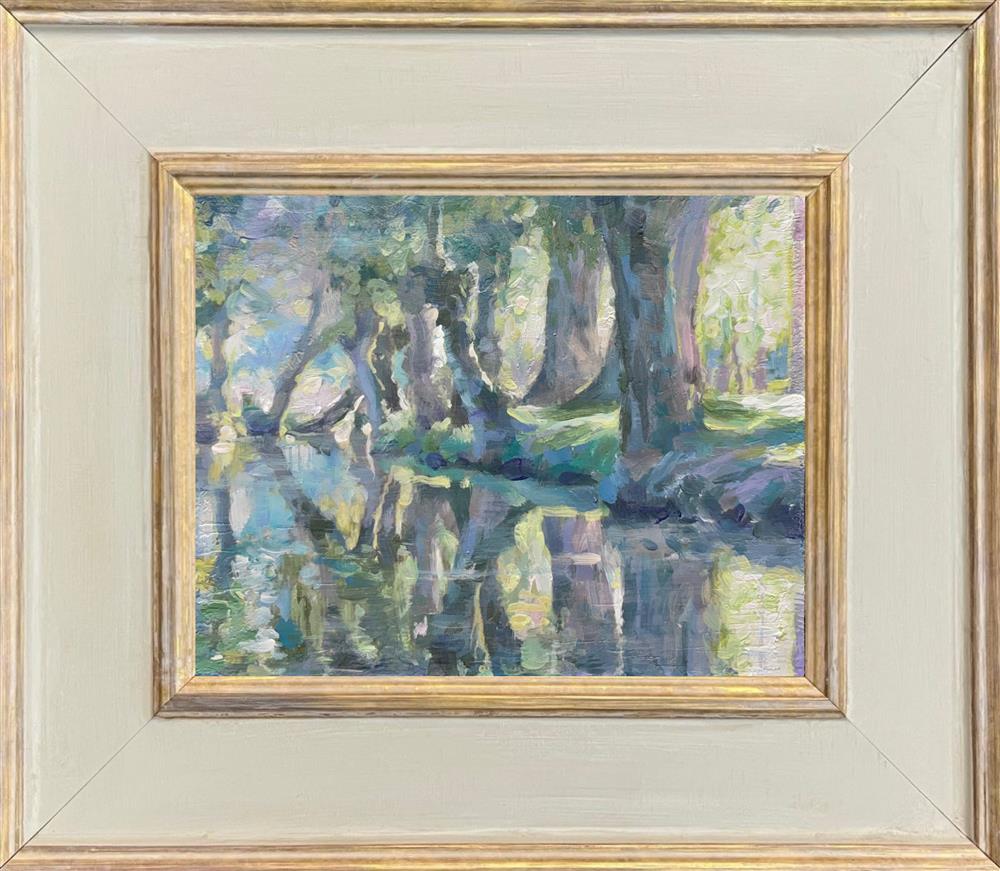 Rachele Dryden-Smith - 'Tree Rivers' - Framed Original Artwork