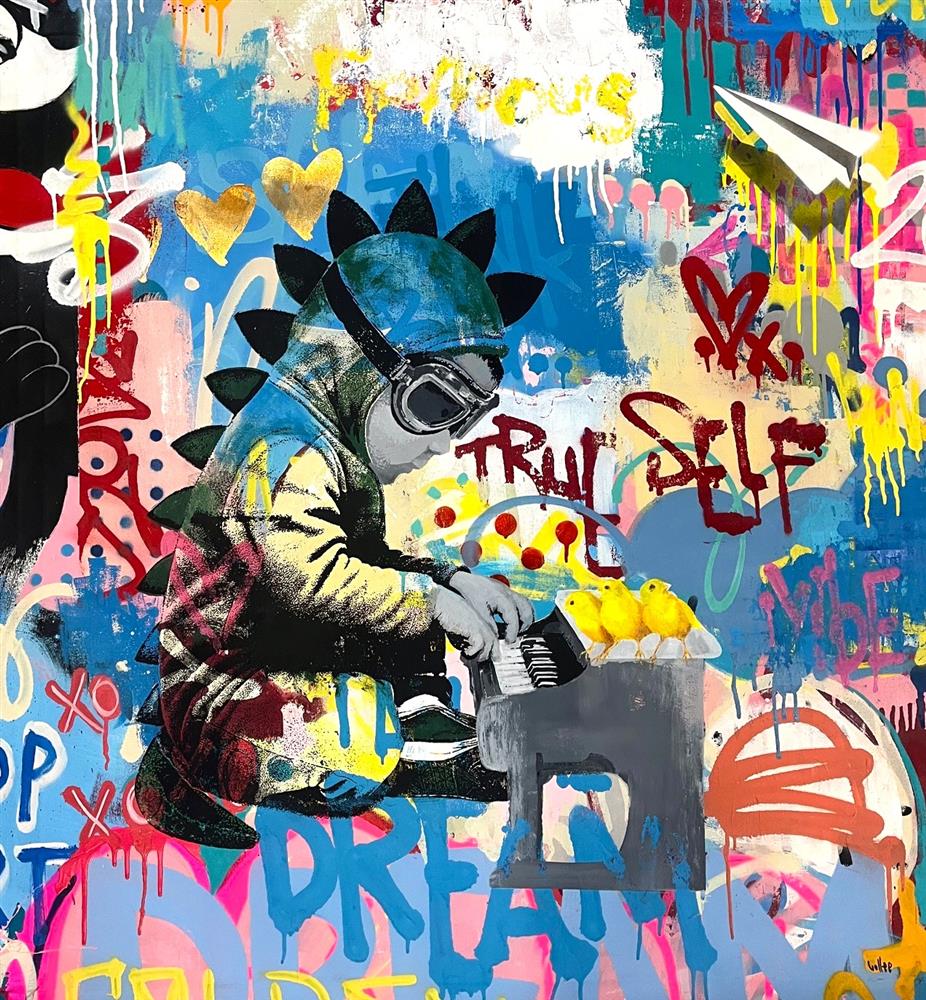 Bollee Patino - 'True Self' - Framed Original Artwork