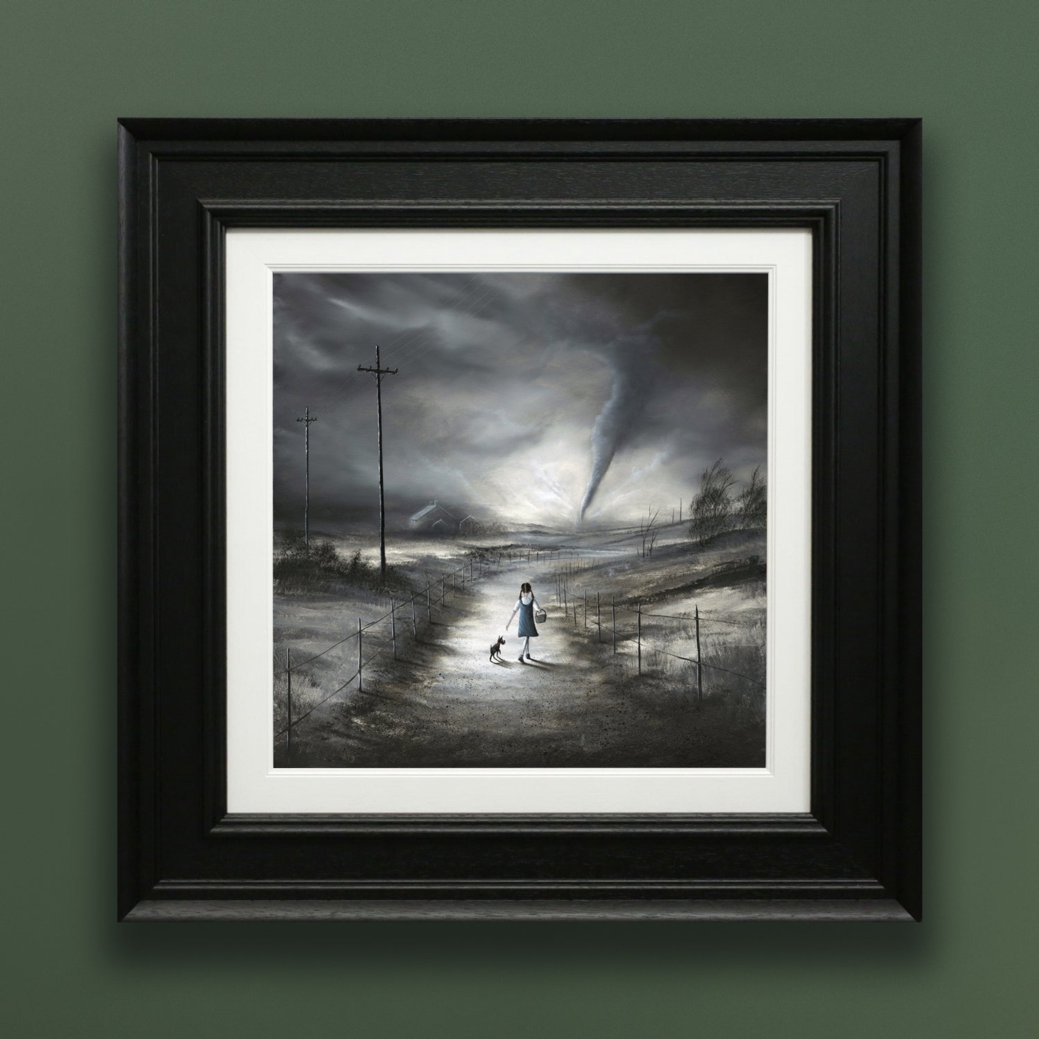 Danny Abrahams - 'Whirlwind To Oz' - Framed Standard Edition