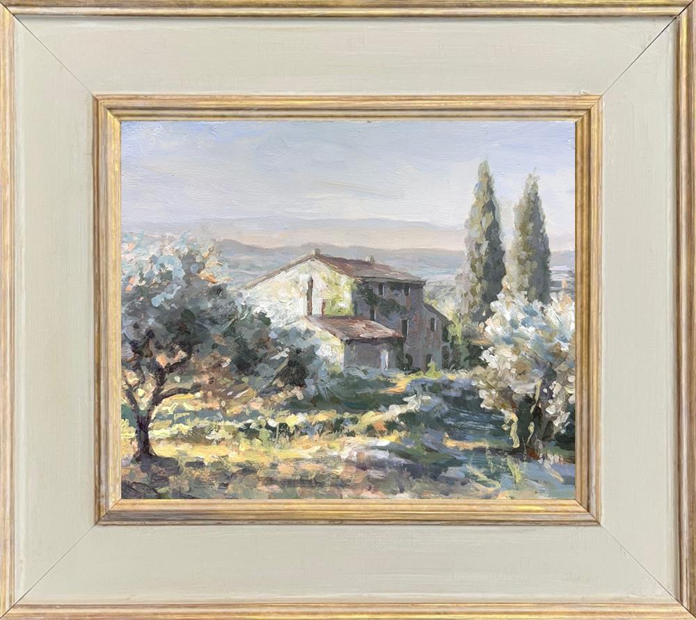 Rachele Dryden-Smith - 'Tuscan Evenings' - Framed Original Artwork