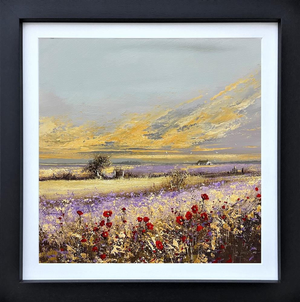 John Horsewell - 'Twilight Over Thatch' - Framed Original Artwork