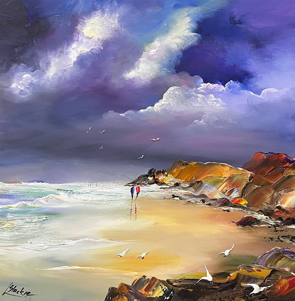 Lillias Blackie -  'Twilight Serenade' - Framed Original Art