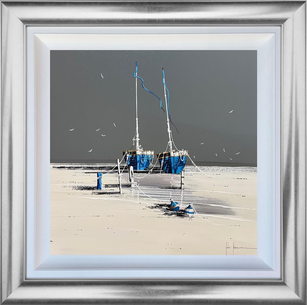 John Horsewell - 'Twins Together' - Framed Original Artwork