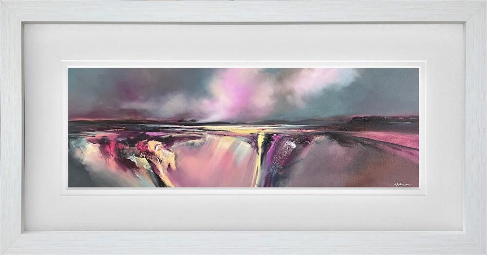 Alison Johnson - 'Twist And Turn' - Framed Original Artwork