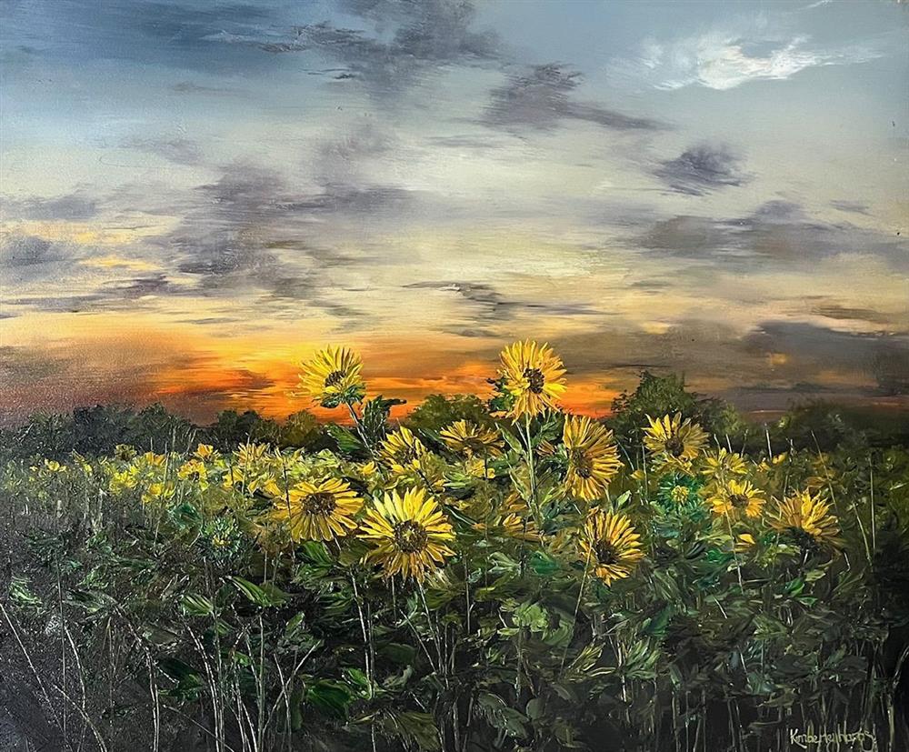 Kimberley Harris - 'Two Echoes Across The Open Green' - Framed Original Artwork