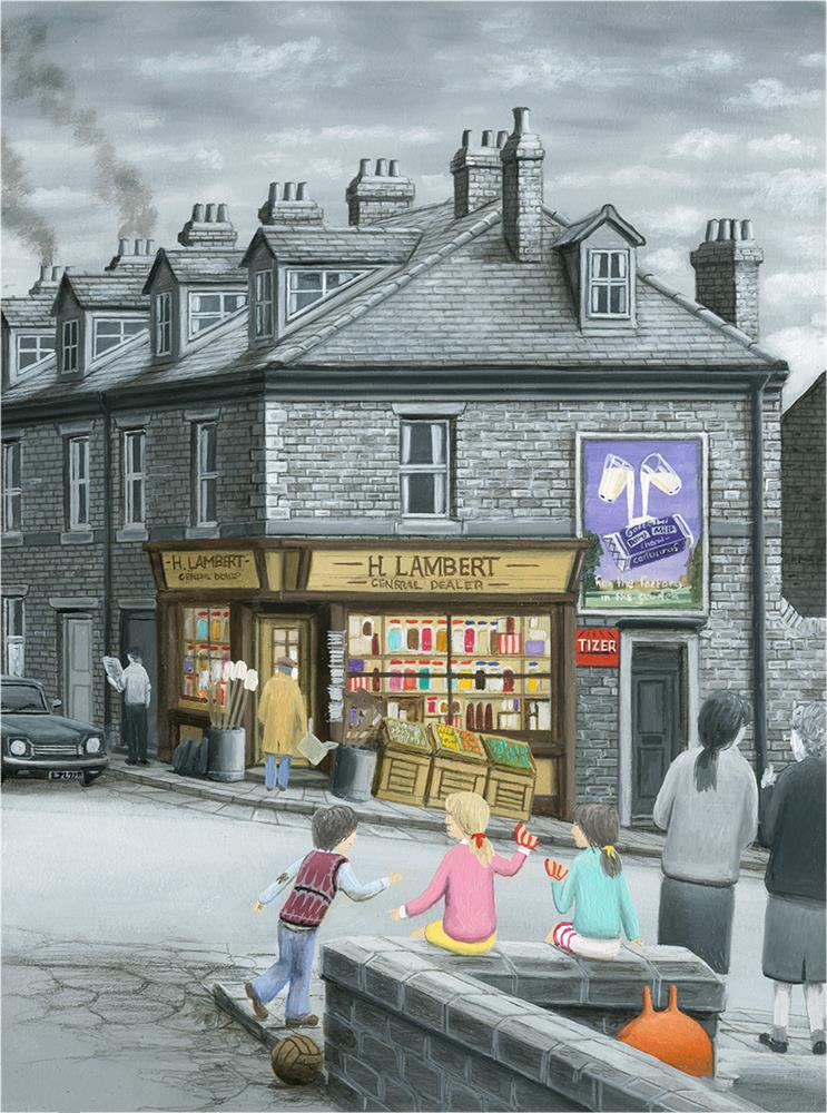 Leigh Lambert - 'Two's Company' - Paper  - Framed Limited Edition Art