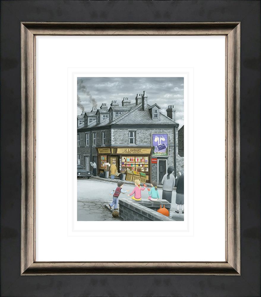 Leigh Lambert - 'Two's Company' - Paper  - Framed Limited Edition Art