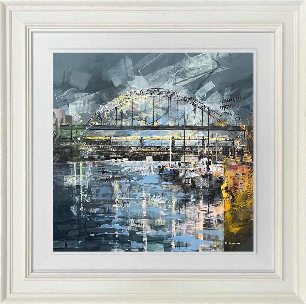 Ed Robinson - 'Tyne Bridge'  - Framed Original Artwork