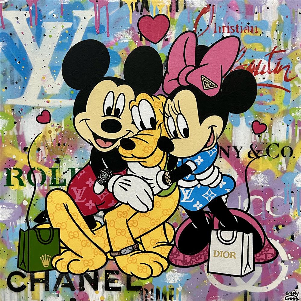 Emily Crook - 'Unconditional Love' - Framed Original Artwork