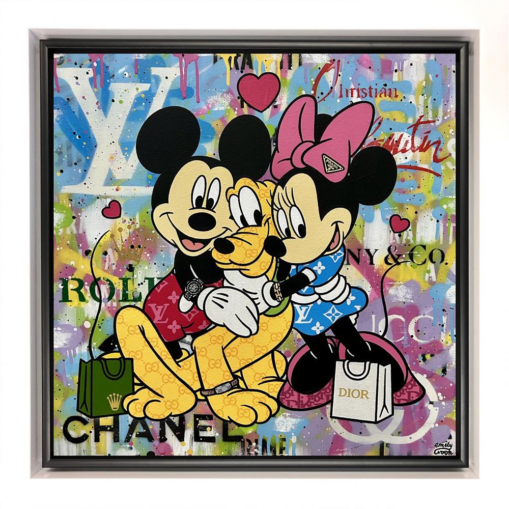 Emily Crook - 'Unconditional Love' - Framed Original Artwork