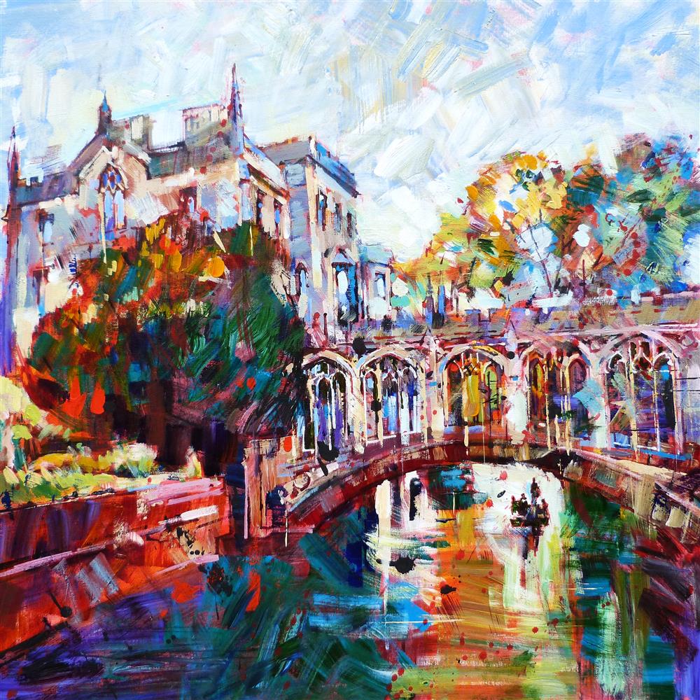 Colin Brown - 'Under The Bridge' - Framed Original Artwork