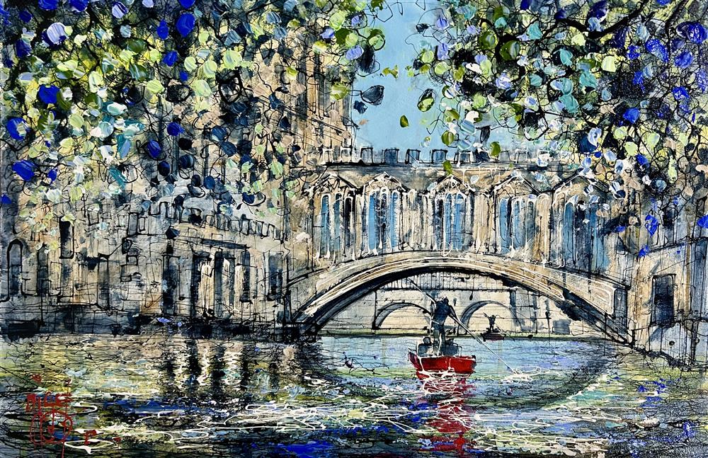 Nigel Cooke - 'Under The Bridge' - Framed Original Artwork