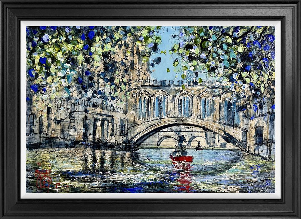 Nigel Cooke - 'Under The Bridge' - Framed Original Artwork