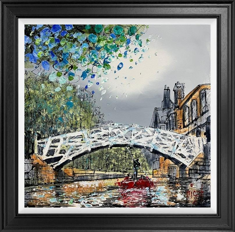 Nigel Cooke - 'Under The Bridge'  - Framed Original Artwork