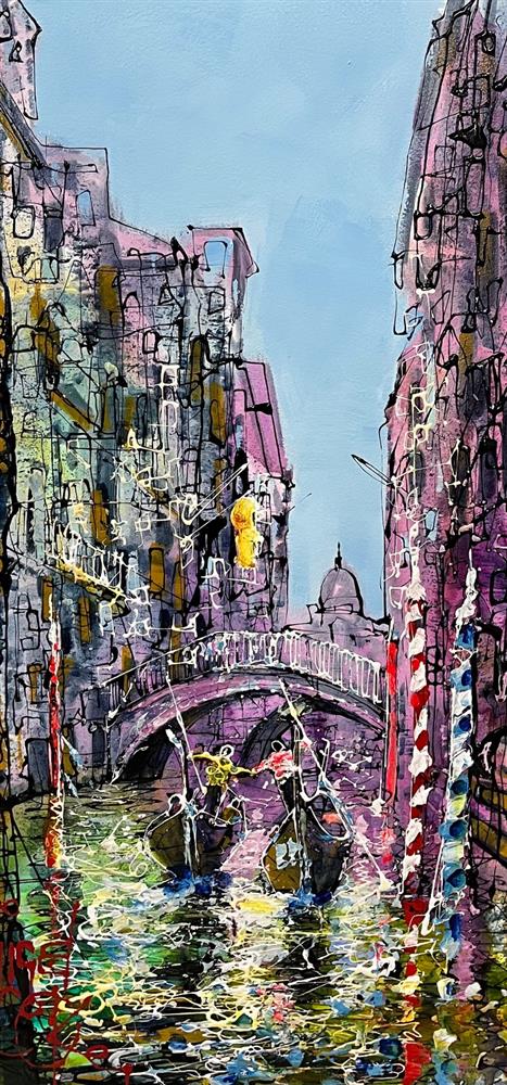 Nigel Cooke - 'Under The Bridges' - Framed Original Artwork