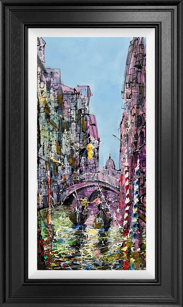 Nigel Cooke - 'Under The Bridges' - Framed Original Artwork