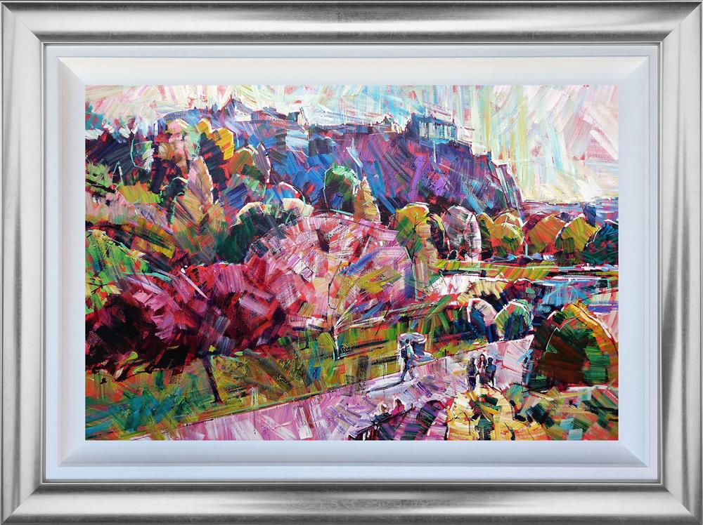 Colin Brown - 'Under The Castle' - Framed Original Art