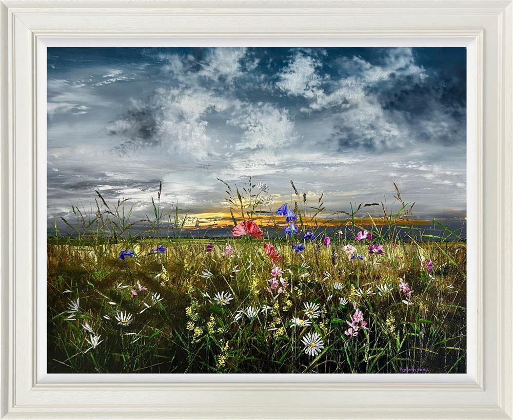 Kimberley Harris - 'Under The Wild Sky' - Framed Original Art