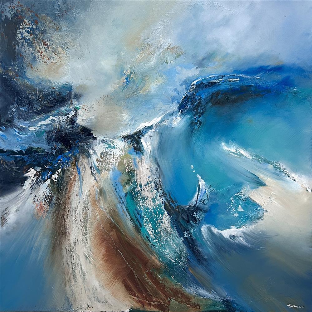 Alison Johnson - 'Under Tow' - Framed Original Artwork