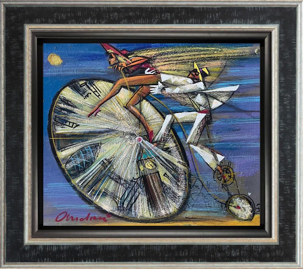 Andrei Protsouk - 'Unicycle' - Framed Original Art