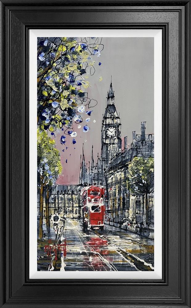 Nigel Cooke - 'Urban Embrace' - Framed Original Artwork