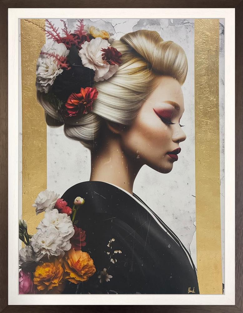 Chuck - 'Usuginu No Yume - Dream of Thin Silk' - Framed Original Art