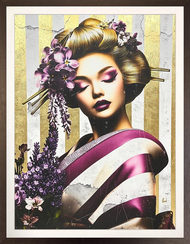 Chuck - 'Usumurasaki no Kasane' - Framed Original Art