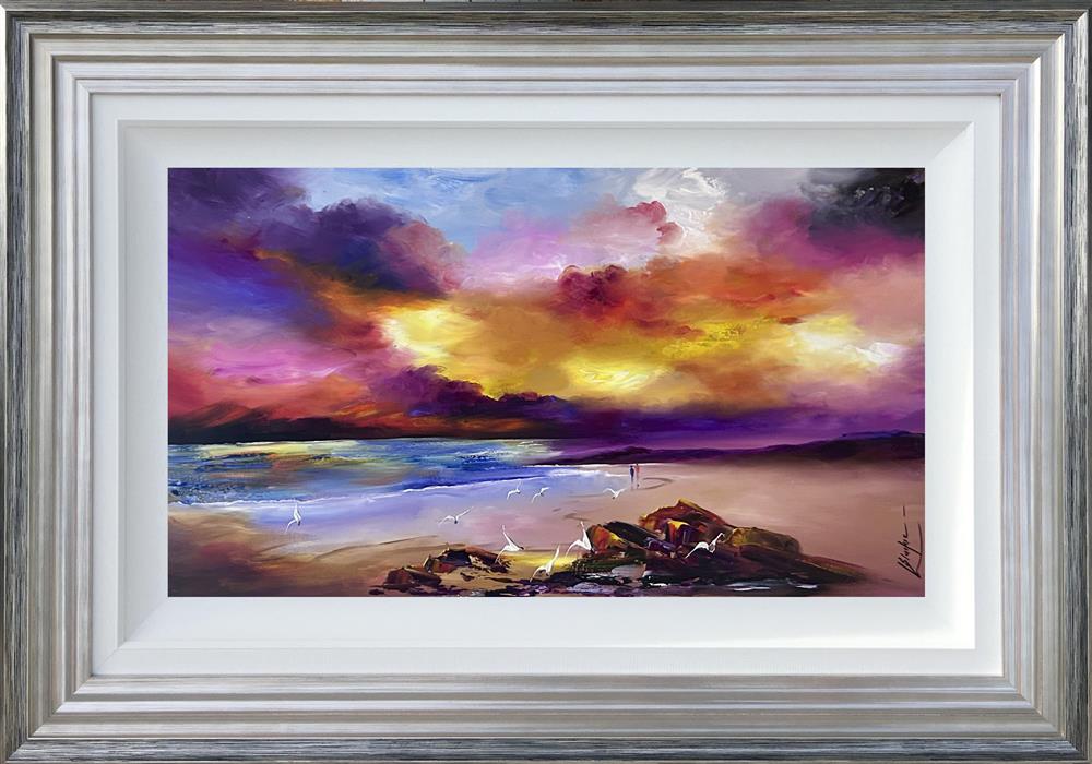 Lillias Blackie -  'Valley Of Soft Echoes' - Framed Original Artwork