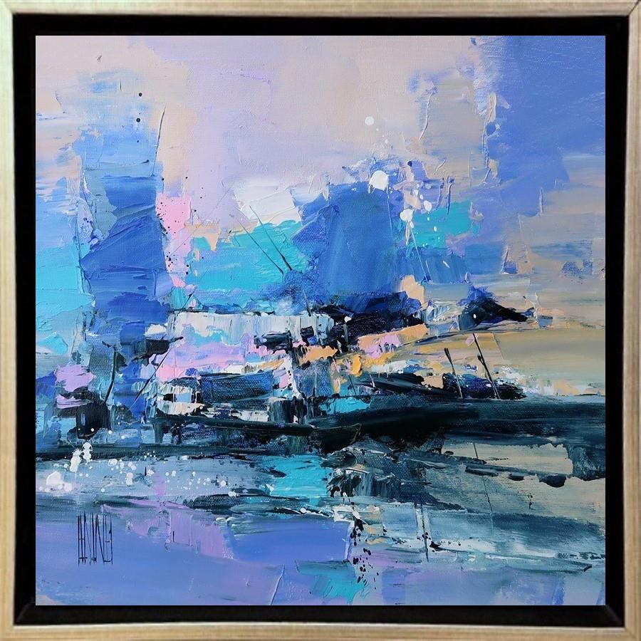 Hervé Lenouvel  'Veil Of Mist' - Framed Original Artwork