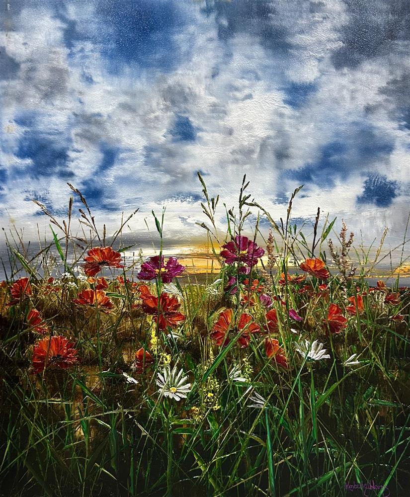 Kimberley Harris - 'Veil Of Colour' - Framed Original Art