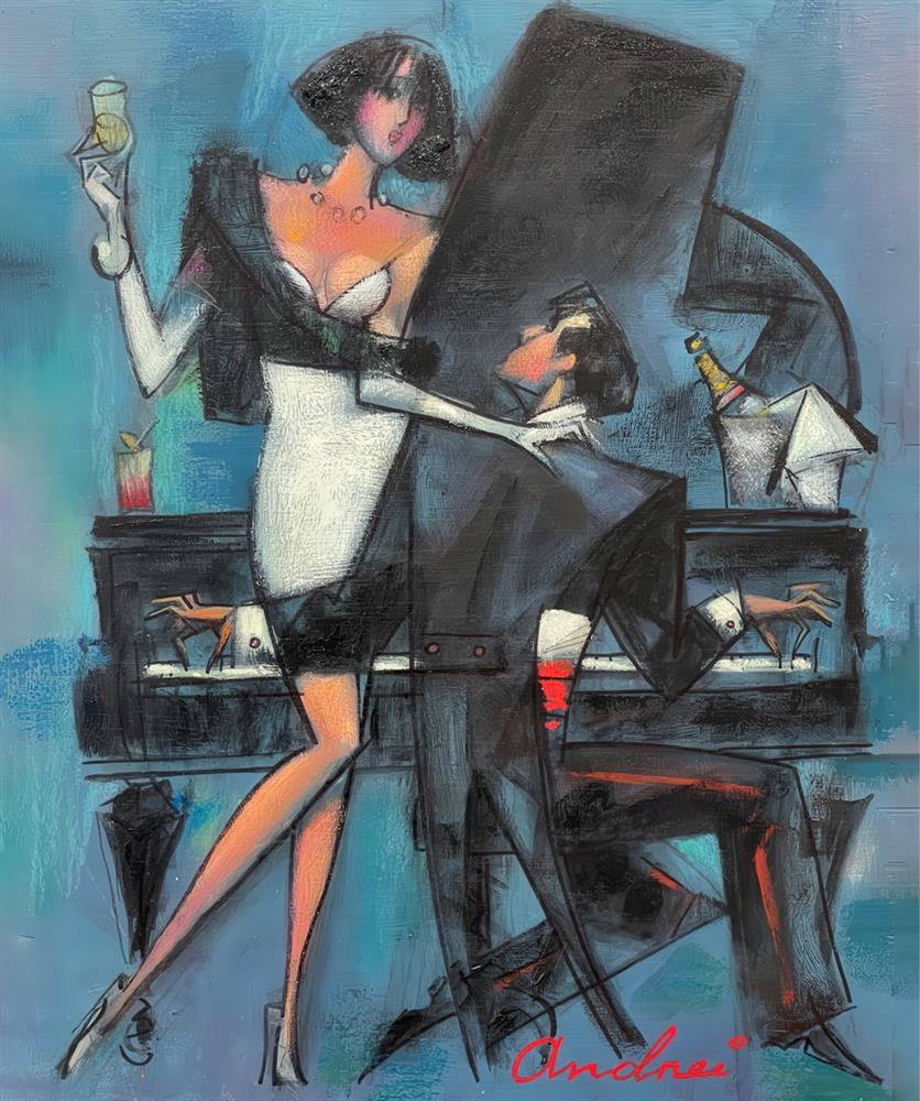 Andrei Protsouk - 'Velvet Notes ' - Framed Limited Edition