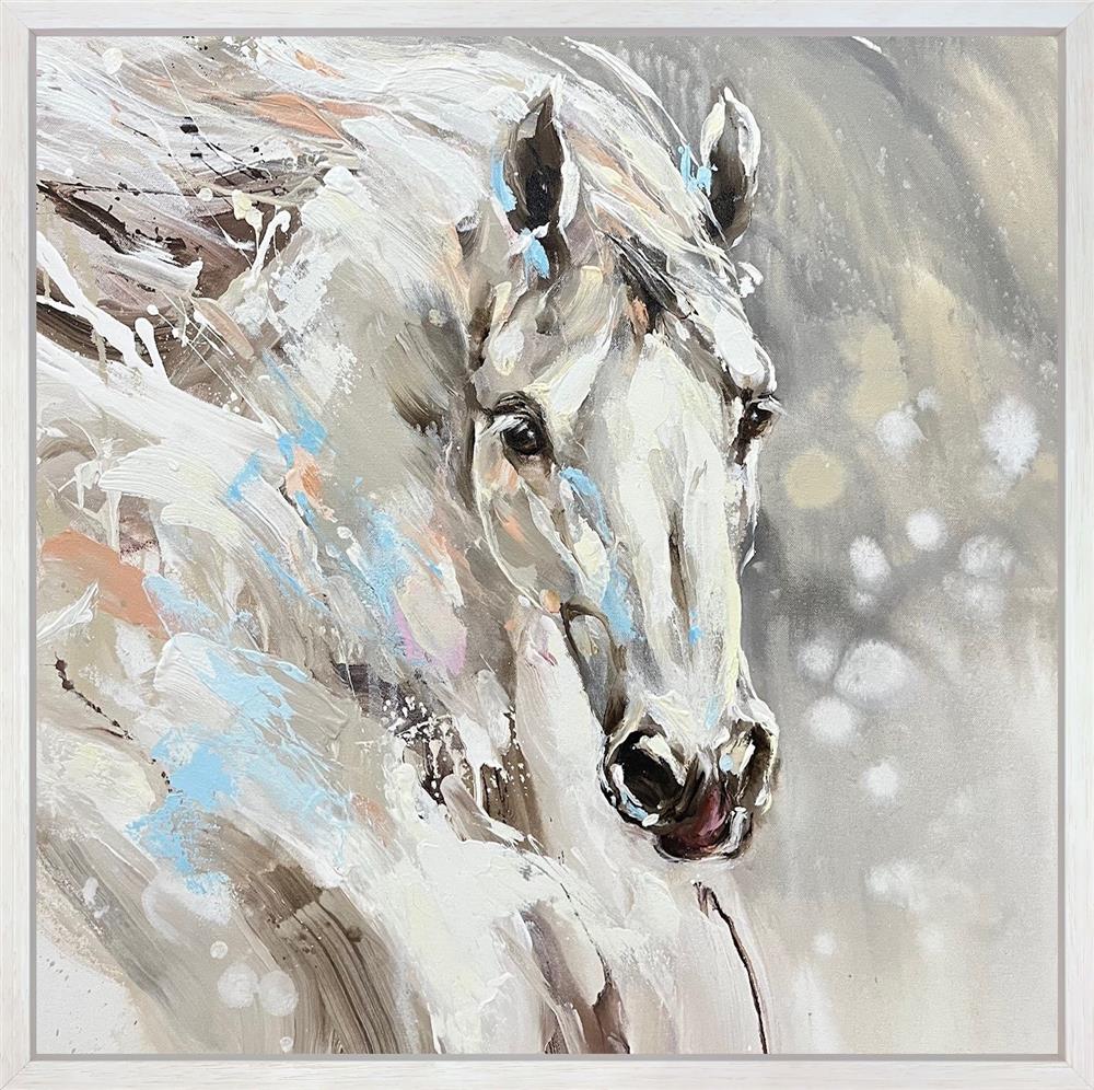 Anna Cher - 'Velvet Storm' - Framed Original Artwork