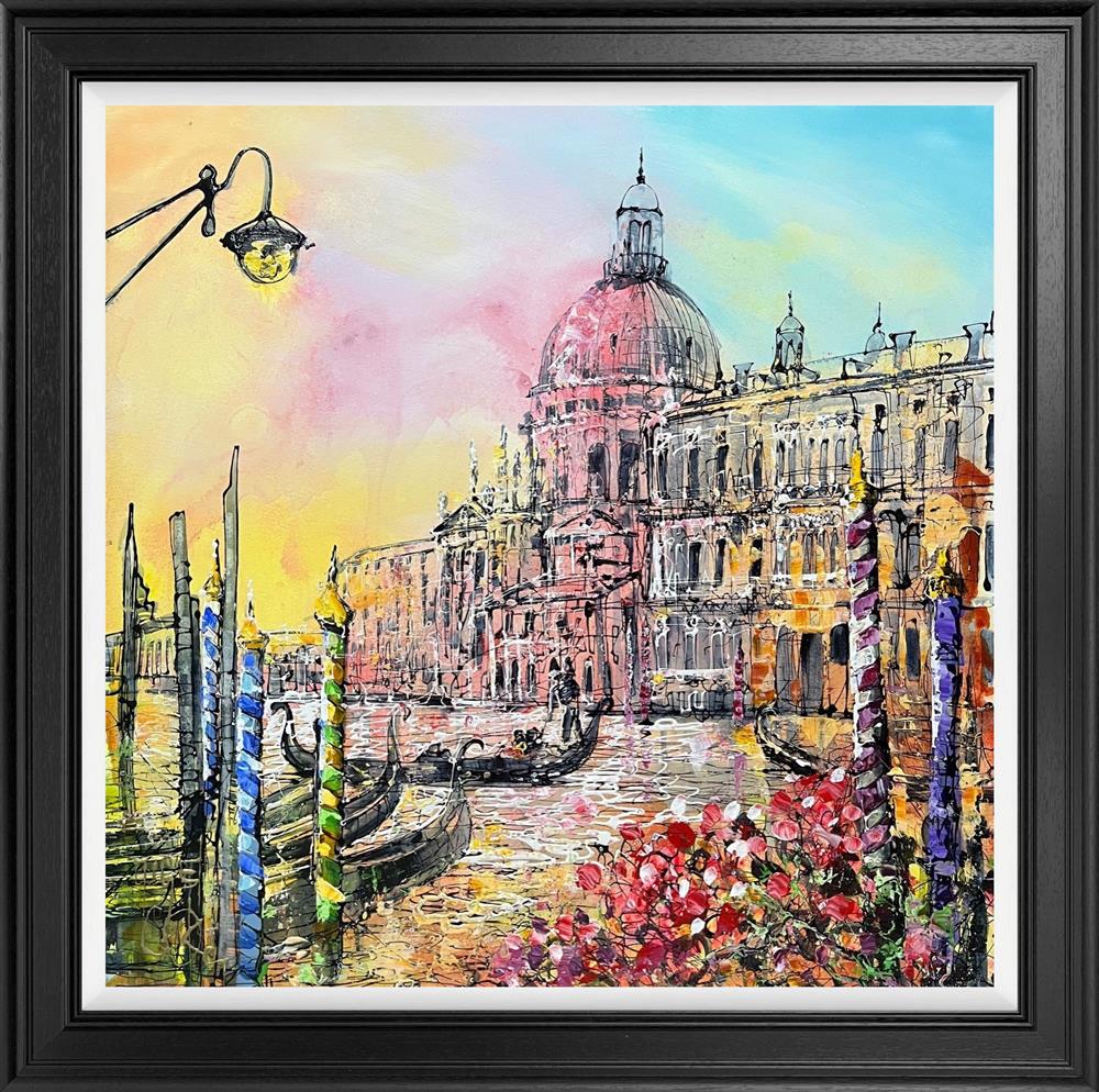 Nigel Cooke - 'Venice Last Light' - Framed Original Artwork