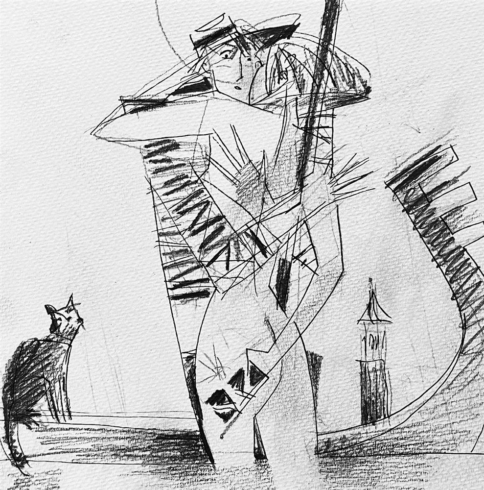 Andrei Protsouk - 'Venice In Venice - Study' - Framed Original Art