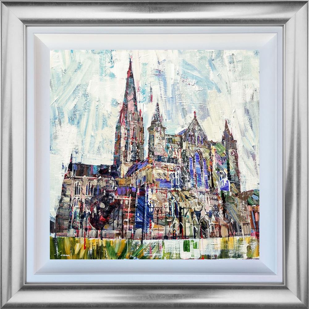 Colin Brown - 'Views Of The Spire' - Framed Original Art