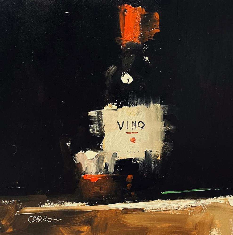 Neil Carroll -  'Vino' - Framed Original Painting